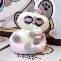 BIG EYED CAT FIGURINE BLIND BOX (1 Blind Box)
