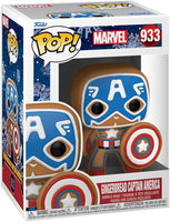 Funko Pop! Marvel: Gingerbread Captain America Vinyl Figure