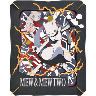 Paper Theater: Pokemon - Mew & Mewtwo