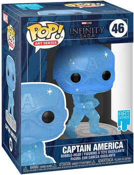Funko Pop! Artist Series Marvel: Infinity Saga - Captain America #46 with Pop! Protector