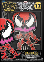 Funko Pop! Pin: Marvel Venom - Carnage Glow-in-the-Dark #17