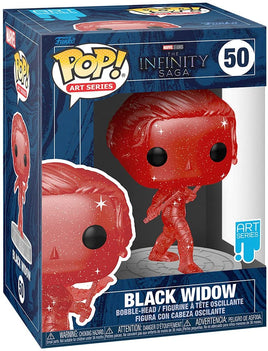 Funko Pop! Artist Series Marvel: Infinity Saga - Black Widow #50 with Pop! Protector