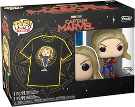 Funko Pop! & Tee Marvel: Captain Marvel Size M