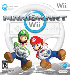 Mario Kart Wii Bundle with 4 Wii Wheels (Wii)
