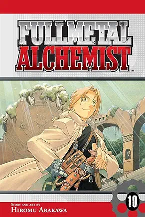 Fullmetal Alchemist Vol 10 Ex Library Manga - The Mage's Emporium Viz Media Used English Manga Japanese Style Comic Book