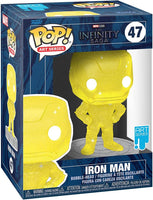 Funko Pop! Artist Series Marvel: Infinity Saga - Iron Man #47 with Pop! Protector