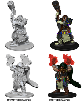 D&D: Nolzur's Marvelous Miniatures - Dwarf Male Cleric