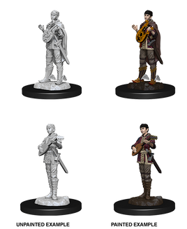 D&D: Nolzur's Marvelous Miniatures - Half-Elf Female Bard