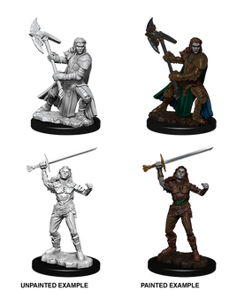 D&D: Nolzur's Marvelous Miniatures - Half-Orc Female Fighter