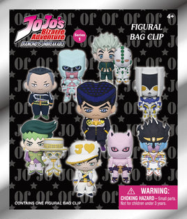 JoJo's Bizarre Adventure 3D Foam Bag Clip Series 3 Blind Bag - Official Anime Keychain