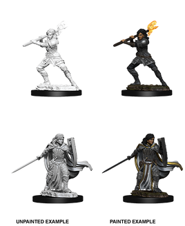 D&D: Nolzur's Marvelous Miniatures - Human Female Paladin