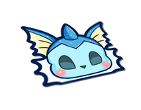 Pokemon: Vaporeon Eeveelution Peeker