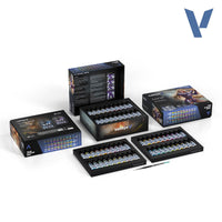 Vallejo True Metallic Metal: Core Paint Set
