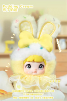 Nommi Baby Sweetheart Bunny Plush Keychain Blind Box - MiBao V8 Series Collectible