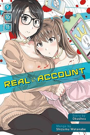 Real Account Vol 9-11 Omnibus Manga - The Mage's Emporium Kodansha Used English Manga Japanese Style Comic Book