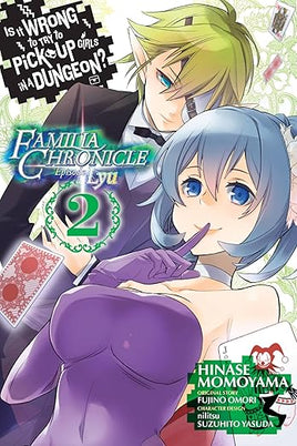 Is It Wrong To Try To Pick Up Girls in a Dungeon Familia Chronicle Episode Lyu Vol 2 Manga - The Mage's Emporium Yen Press Used English Manga Japanese Style Comic Book