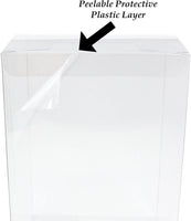 Fundom Clear Plastic Protector Case For 4" Funko Pop (10 Pack)