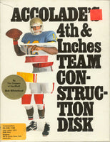 4th & Inches w/ Team Construction Disk (Commodore 64/128)