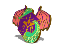 Dungeons & Dragons Role: Warlock Enamel Pin