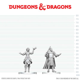 D&D: Nolzur's Marvelous Unpainted Miniatures - Knight & Mage Apprentice