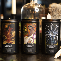 Cantrip Candles - Ozul, The Sentient Forge 16 oz.