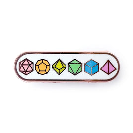 Pride Pals Personality Enamel Pin - Dice