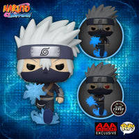 Funko Pop! Animation: Naruto Shippuden - Young Kakashi Hatake with Chidori #1199 Glow-in-the-Dark AAA Anime Exclusive