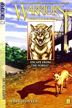 Warriors Tigerstar and Sasha Escape from the Forest Vol 2 Manga - The Mage's Emporium Tokyopop Used English Manga Japanese Style Comic Book