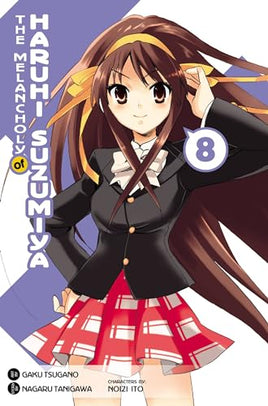 The Melancholy of Haruhi Suzumiya Vol 8 manga cover