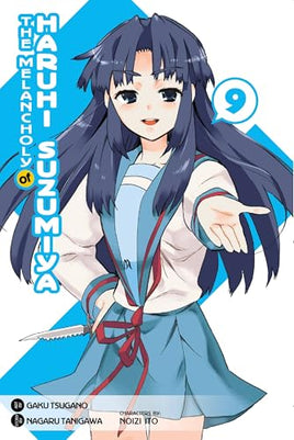 The Melancholy of Haruhi Suzumiya Vol 9 manga cover