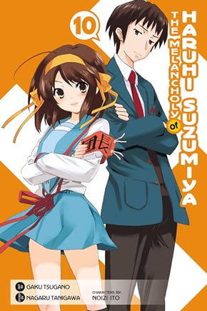 The Melancholy of Haruhi Suzumiya Vol 10 manga cover