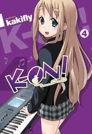 K-on Vol 4 manga cover