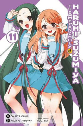 The Melancholy of Haruhi Suzumiya Vol 11 manga cover