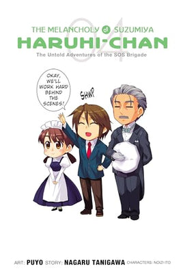 The Melancholy Of Suzumiya Haruhi Chan Vol 04 - BRAND NEW CONDITION Manga - The Mage's Emporium Yen Press Used English Manga Japanese Style Comic Book