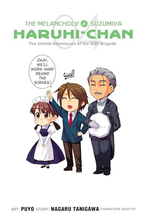 The Melancholy Of Suzumiya Haruhi Chan Vol 04 - BRAND NEW CONDITION Manga - The Mage's Emporium Yen Press Used English Manga Japanese Style Comic Book