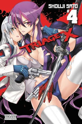 Triage X Vol 4 manga cover