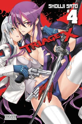 Triage X Vol 4 manga cover