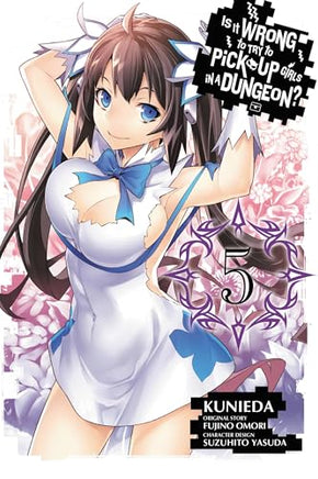 Is It Wrong To Try To Pick Up Girls in a Dungeon? Vol 5 Manga Manga - The Mage's Emporium Yen Press Used English Manga Japanese Style Comic Book