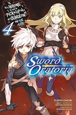 Is Wrong Pick Girls Dungeon Sword Oratoria Light Novel Vol 4 light novel cover