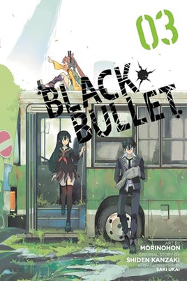 Black Bullet Vol 03 - BRAND NEW CONDITION Manga - The Mage's Emporium Yen Press Used English Manga Japanese Style Comic Book