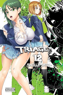 Triage X Vol 12 manga cover