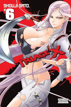 Triage X Vol 6 manga cover