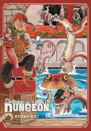 Delicious in Dungeon Vol 3 manga cover