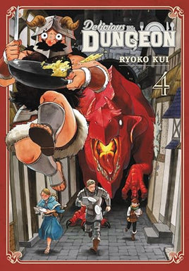 Delicious in Dungeon Vol 4 Manga - The Mage's Emporium Yen Press Used English Manga Japanese Style Comic Book