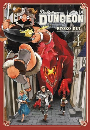 Delicious in Dungeon Vol 4 Manga - The Mage's Emporium Yen Press Used English Manga Japanese Style Comic Book