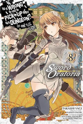 Is Wrong Pick Up Girls Dungeon Sword Oratoria Vol 08  - BRAND NEW CONDITION Manga - The Mage's Emporium Yen Press Used English Manga Japanese Style Comic Book