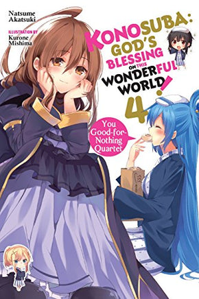 Konosuba Light Novel Vol 04 - BRAND NEW CONDITION Light Novel - The Mage's Emporium Yen Press Used English Light Novel Japanese Style Comic Book