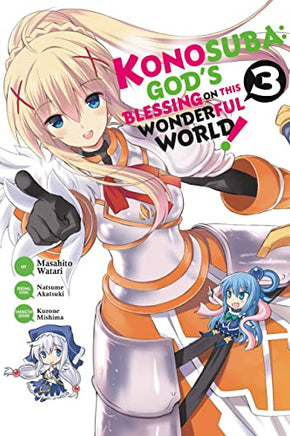 Konosuba God Blessing Wonderful World Vol 03 - BRAND NEW CONDITION Manga - The Mage's Emporium Thank You For Checking Out Our Listing! Let Us Know If You Have Any Questions! Used English Manga Japanese Style Comic Book