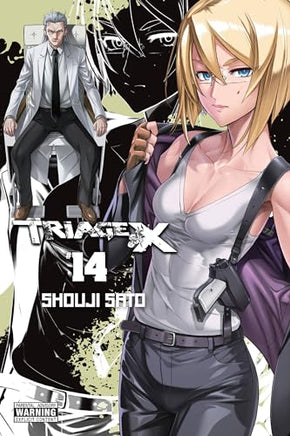 Triage X Vol 14 manga cover