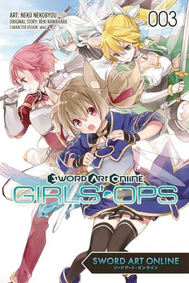 Sword Art Online Girls Ops Vol 3 Manga - The Mage's Emporium Yen Press Used English Manga Japanese Style Comic Book